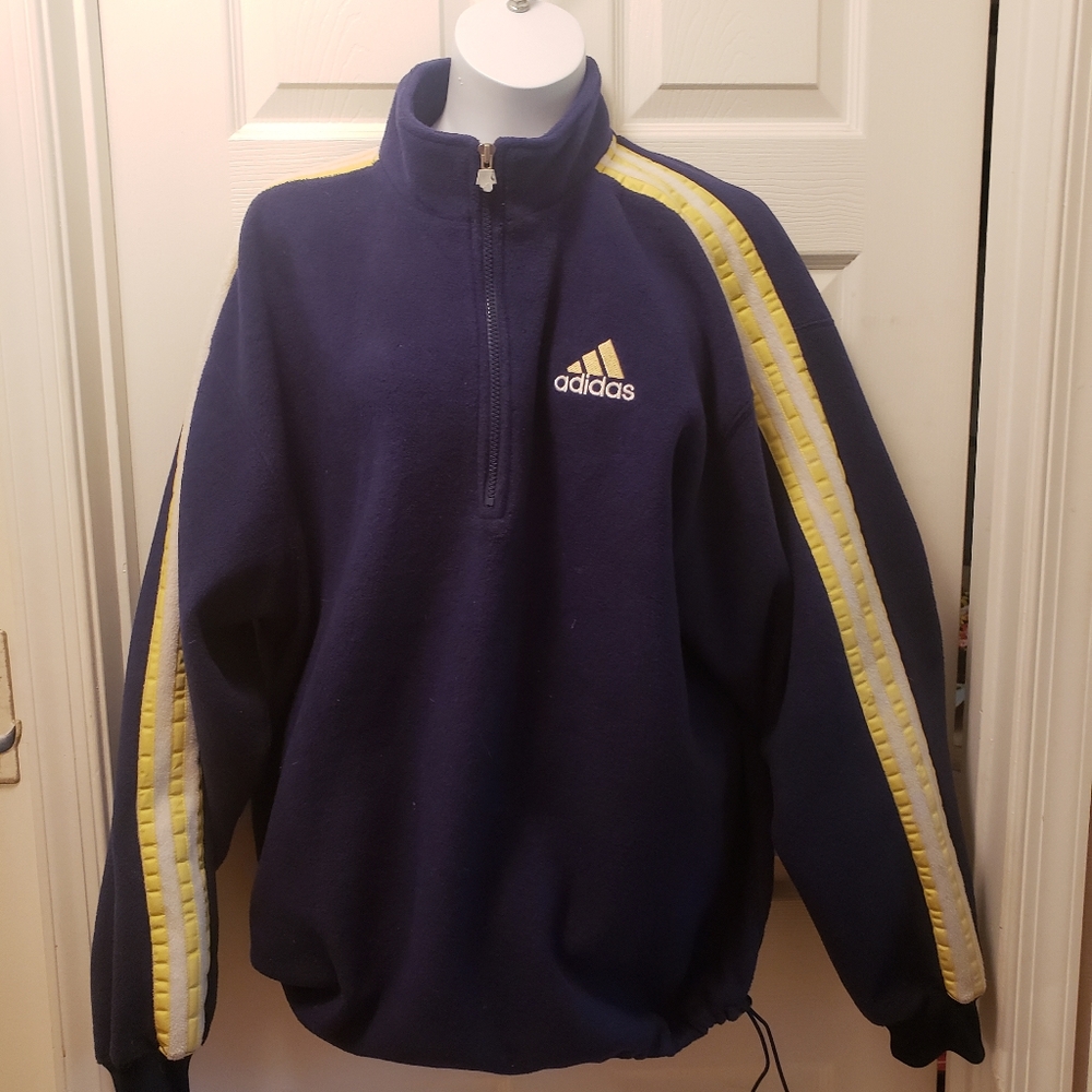 ♥️Adidas Fleece Pull Over Sweat Shirt♥️